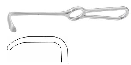 ЛАНГЕНБЕК РЕТРАКТОР 28X16MM